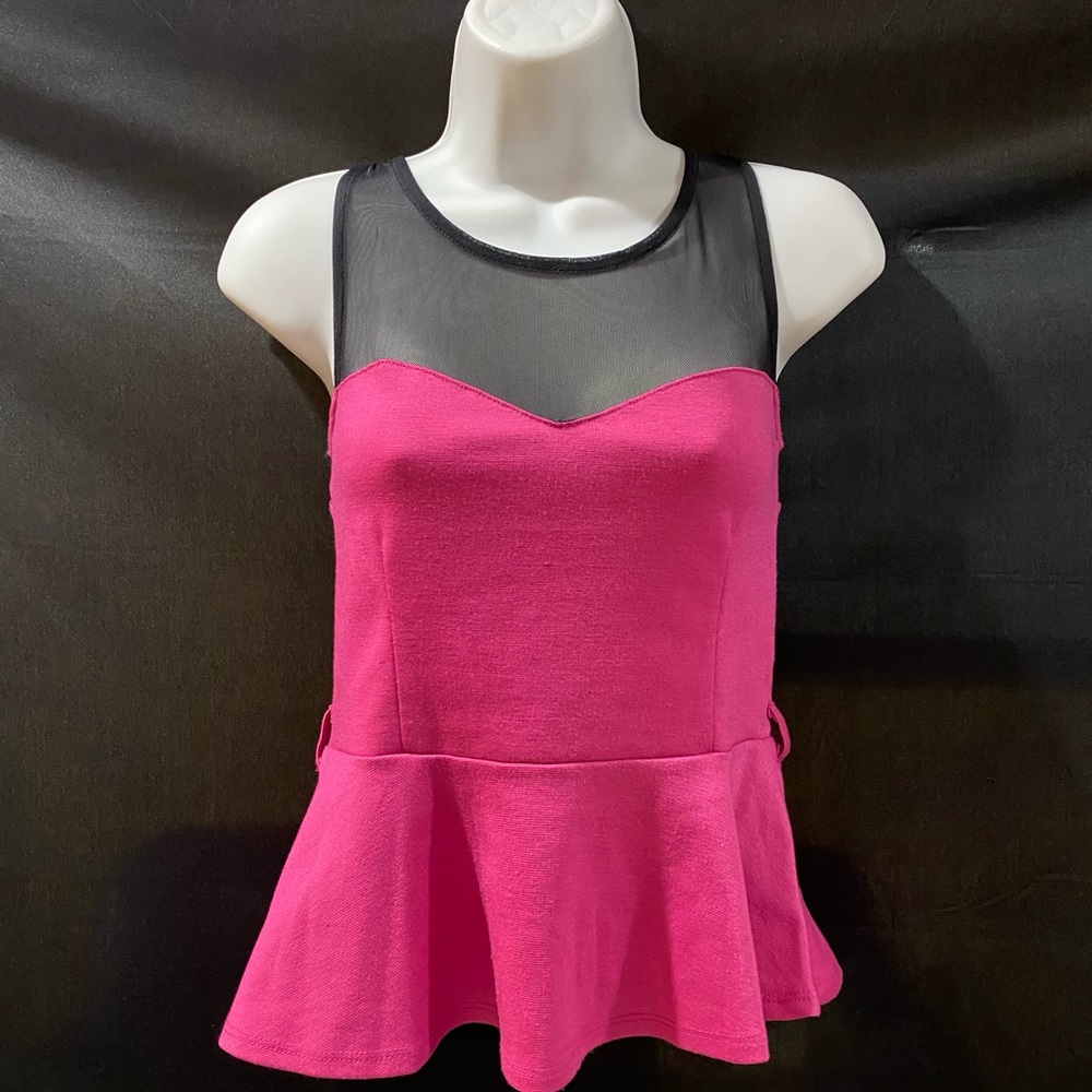 Peplum in Pink Tee